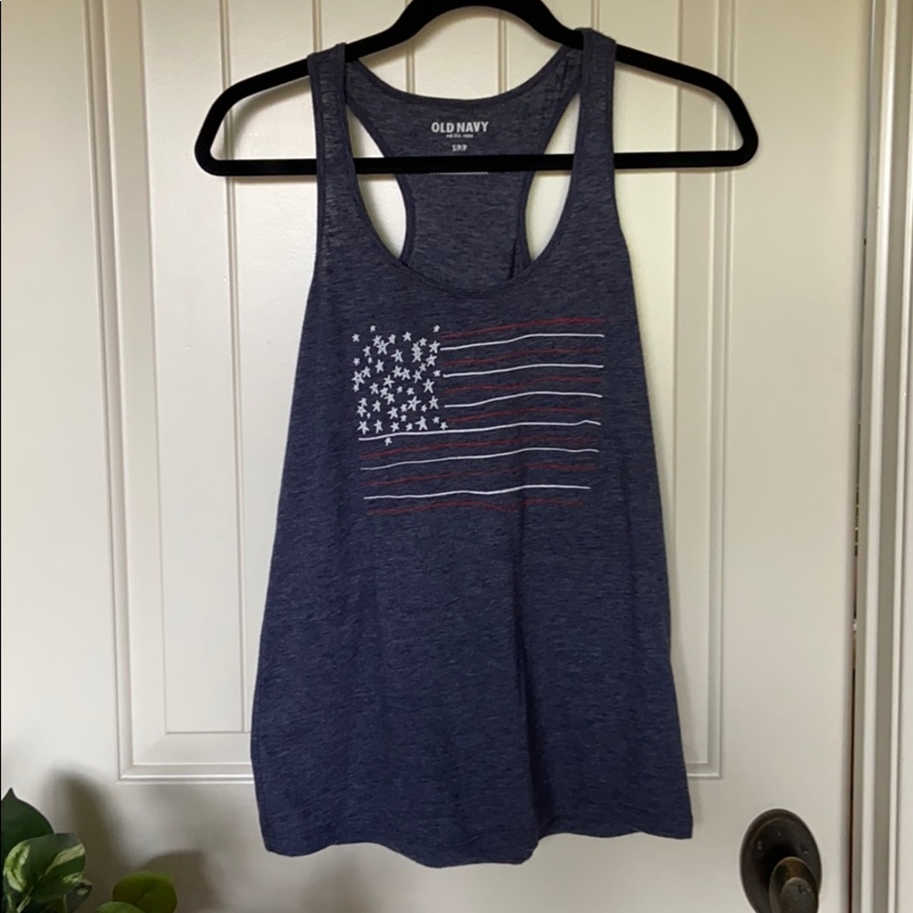American Flag Tank Top